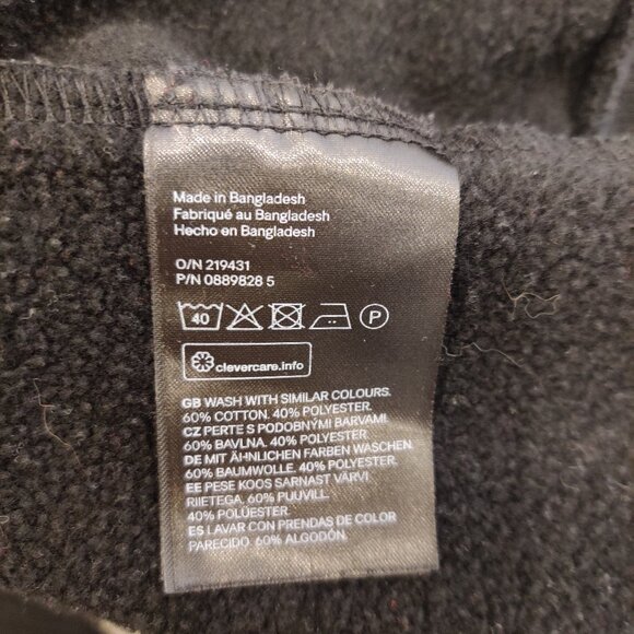 H&M Black Crewneck Long Sleeve Sweatshirt | XS - Picture 6 of 6